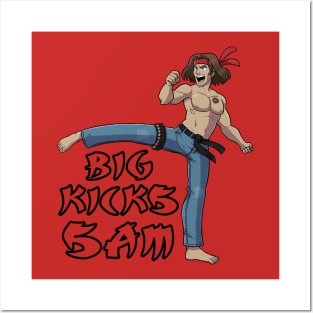 Big Kicks Sam Posters and Art